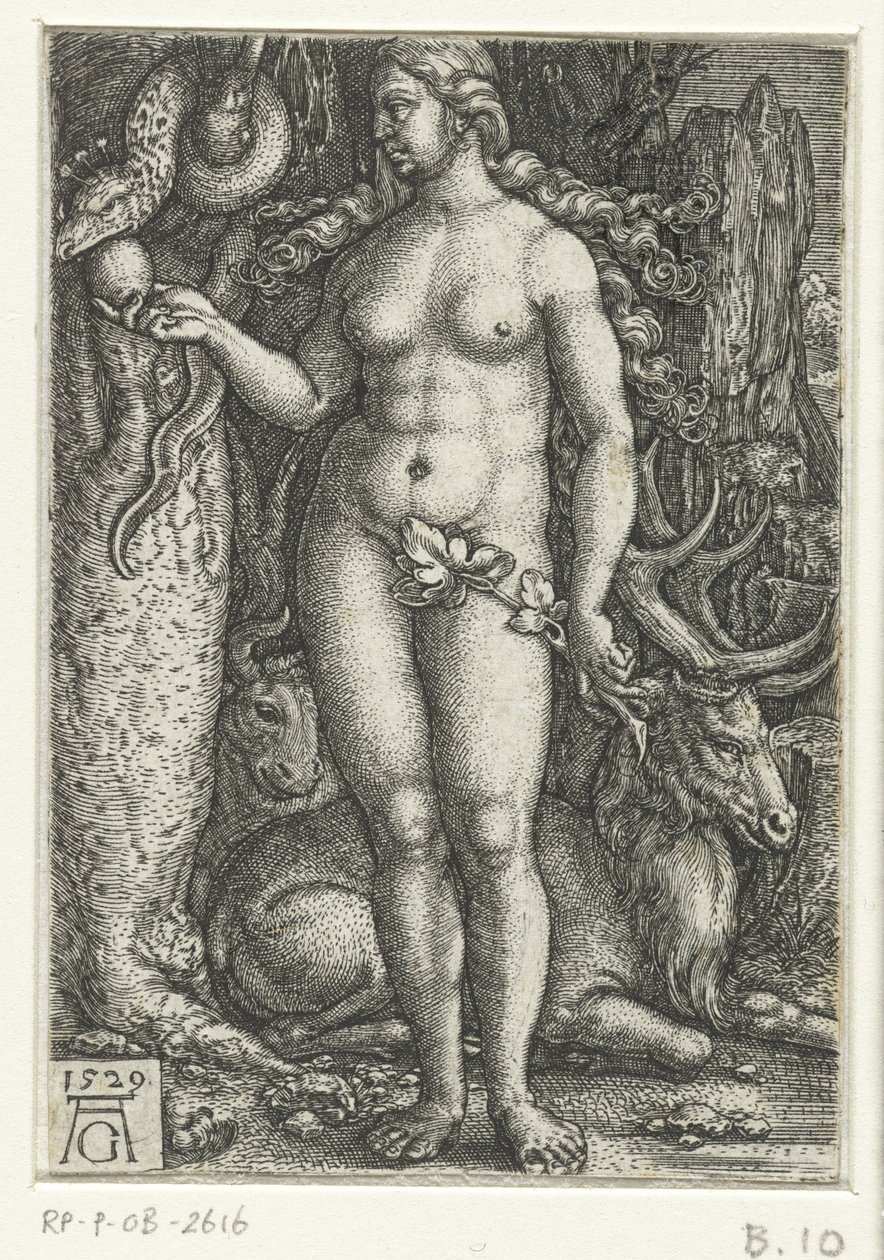 Eve by Heinrich Aldegrever