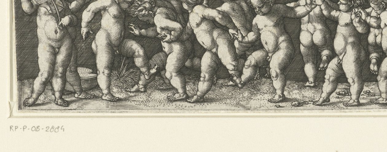 Frieze with Dancing Children by Heinrich Aldegrever