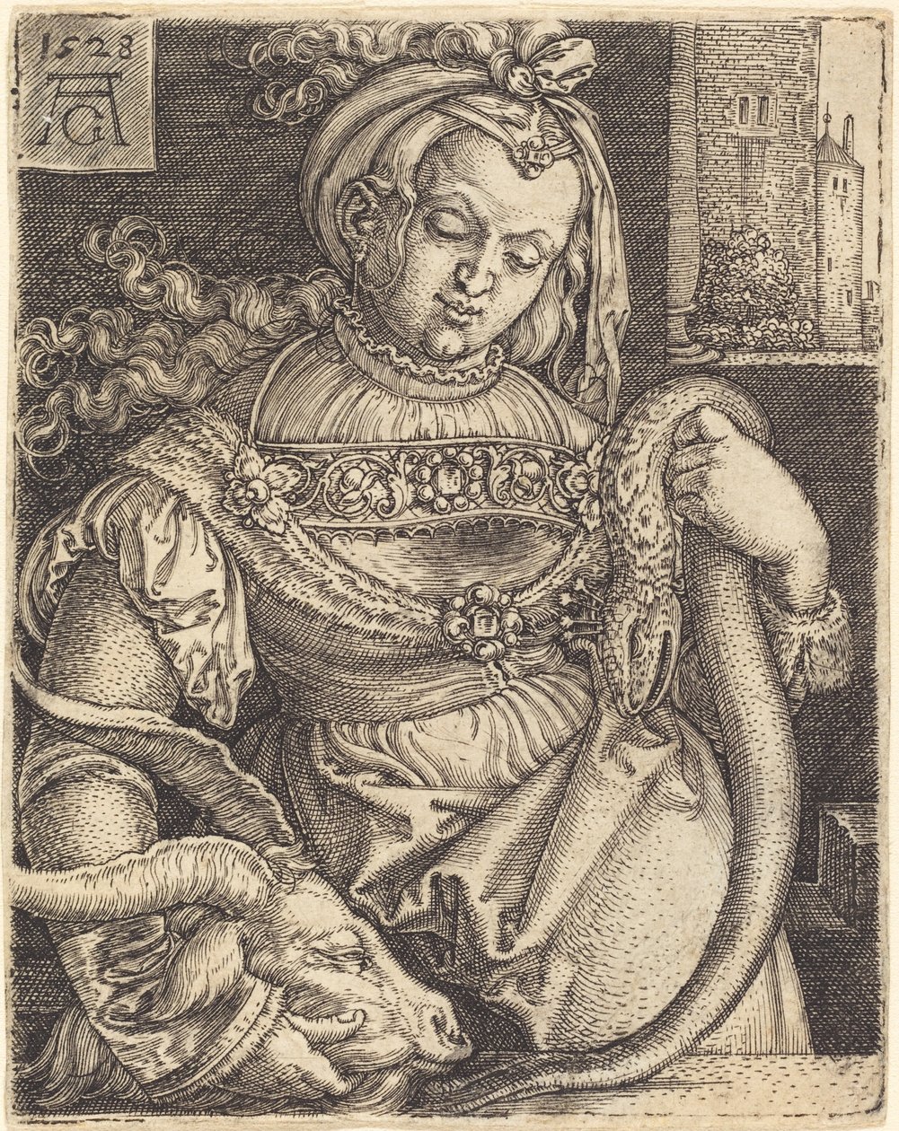 Intemperance, 1528 by Heinrich Aldegrever