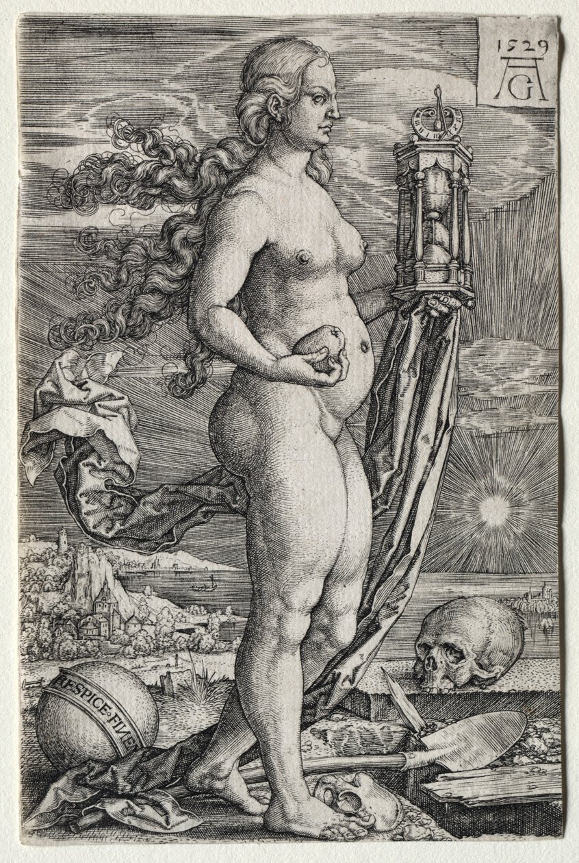 Respice Finem by Heinrich Aldegrever