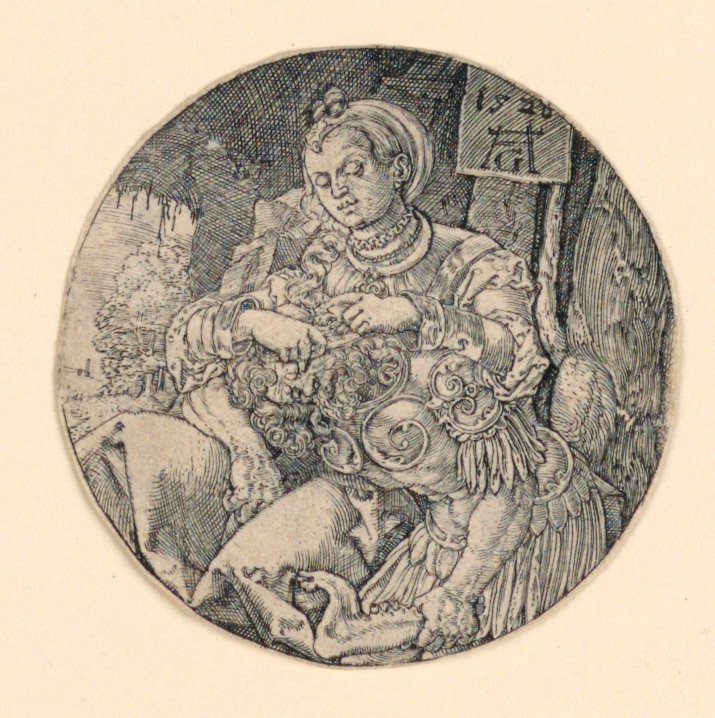 Samson and Delilah by Heinrich Aldegrever