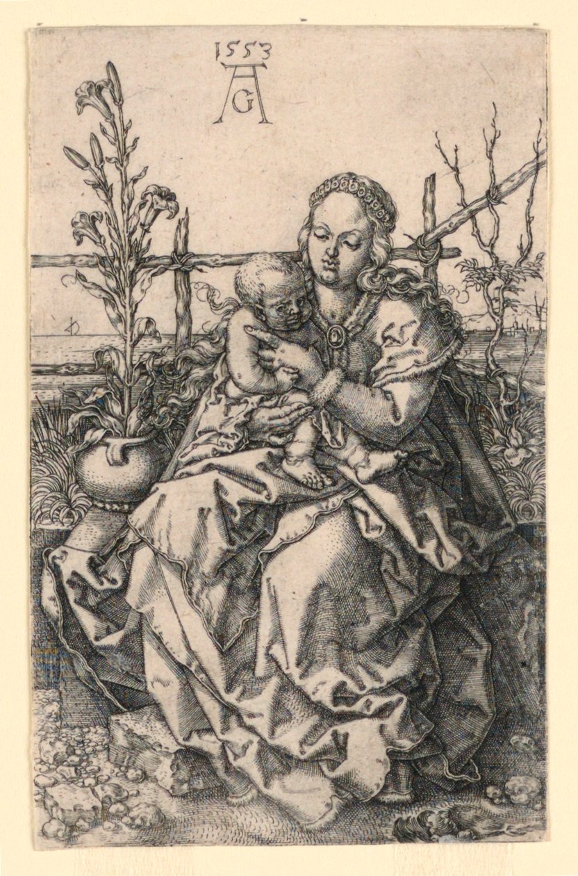 Virgin and Child by Heinrich Aldegrever