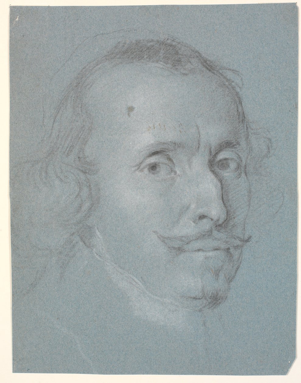 Male Portrait Head by Heinrich Dittmers