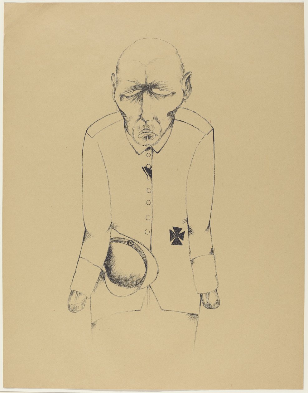 The Unemployed Man by Heinrich Hoerle