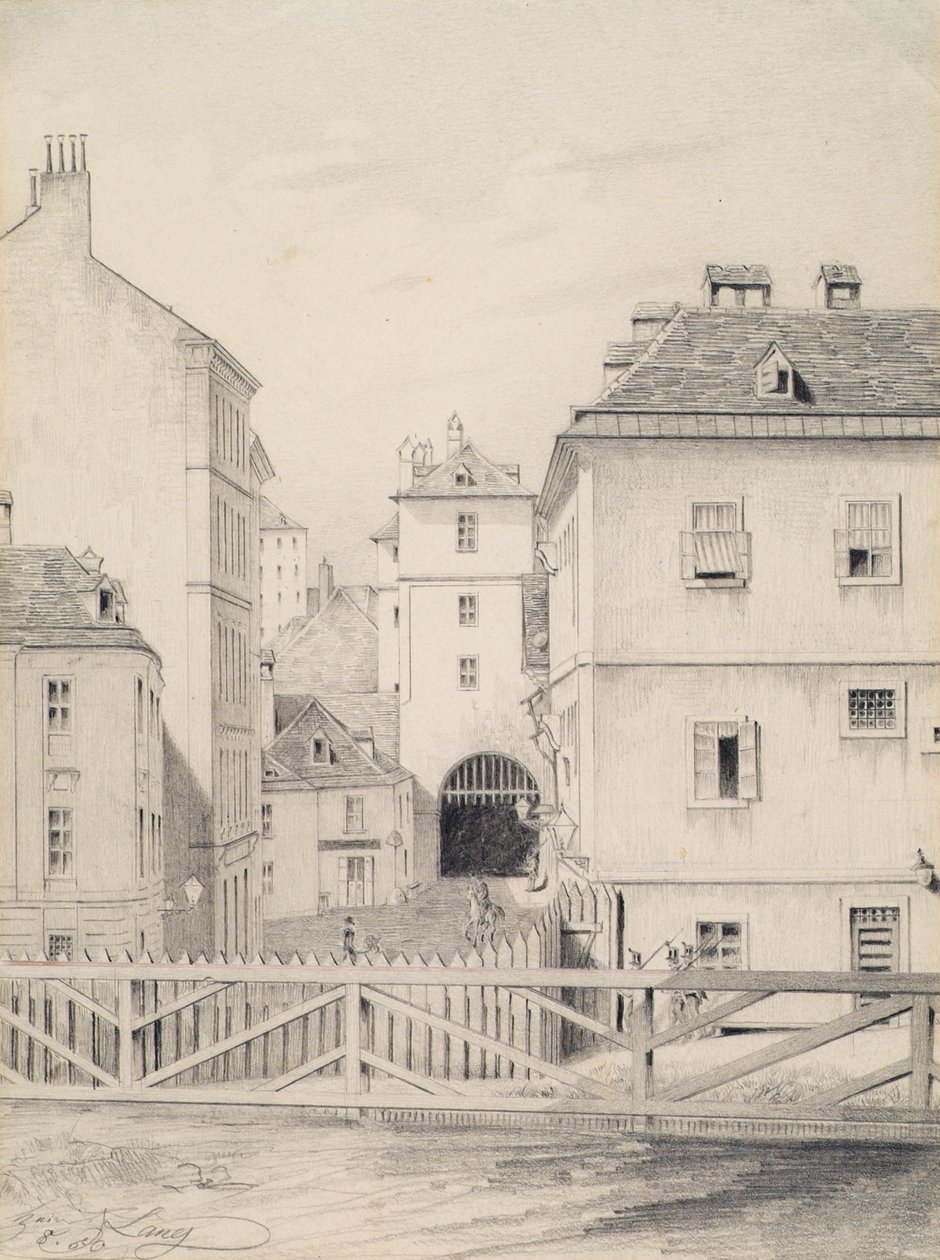 The Neutor in Vienna by Heinrich Lang