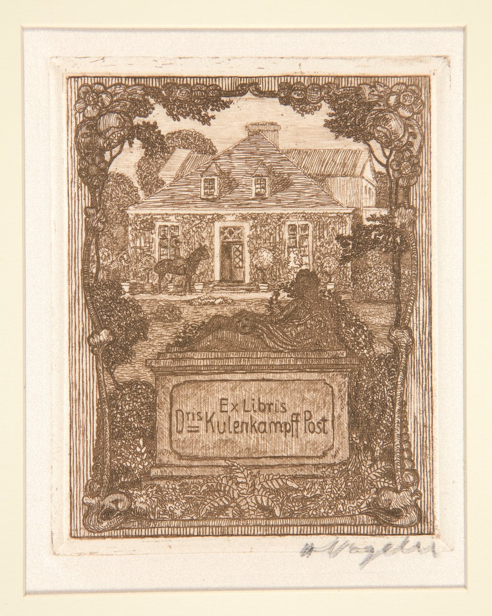 Bookplates by Heinrich Vogeler
