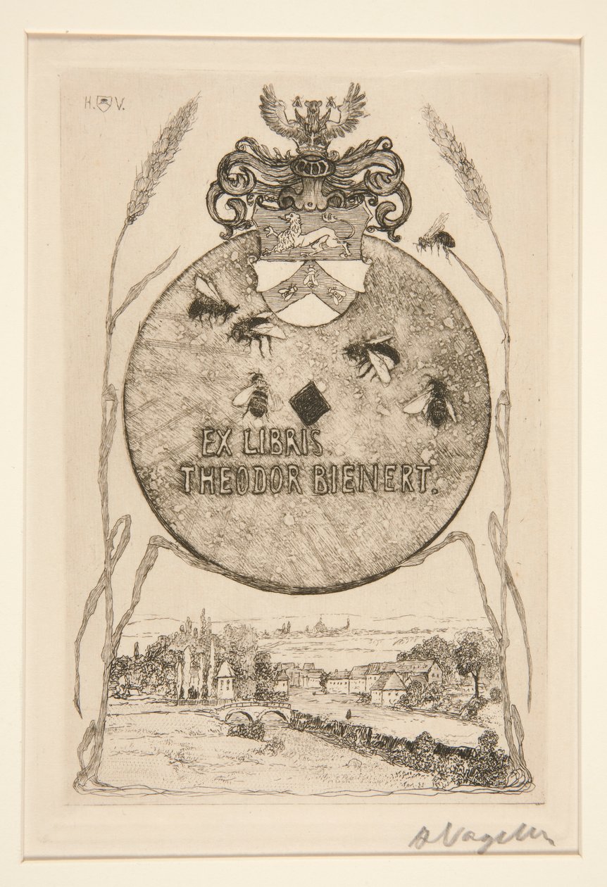 Bookplates by Heinrich Vogeler