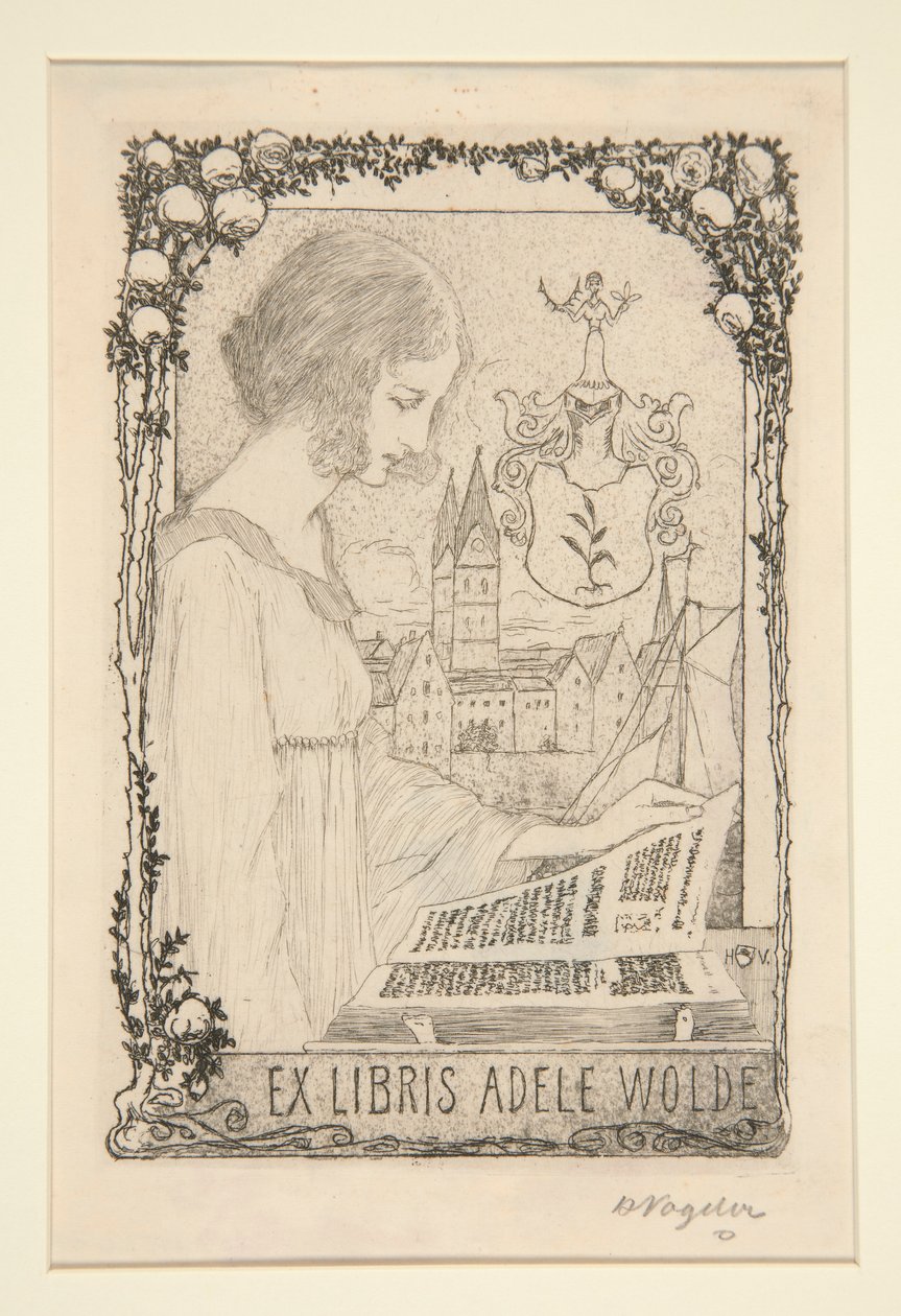Bookplates by Heinrich Vogeler