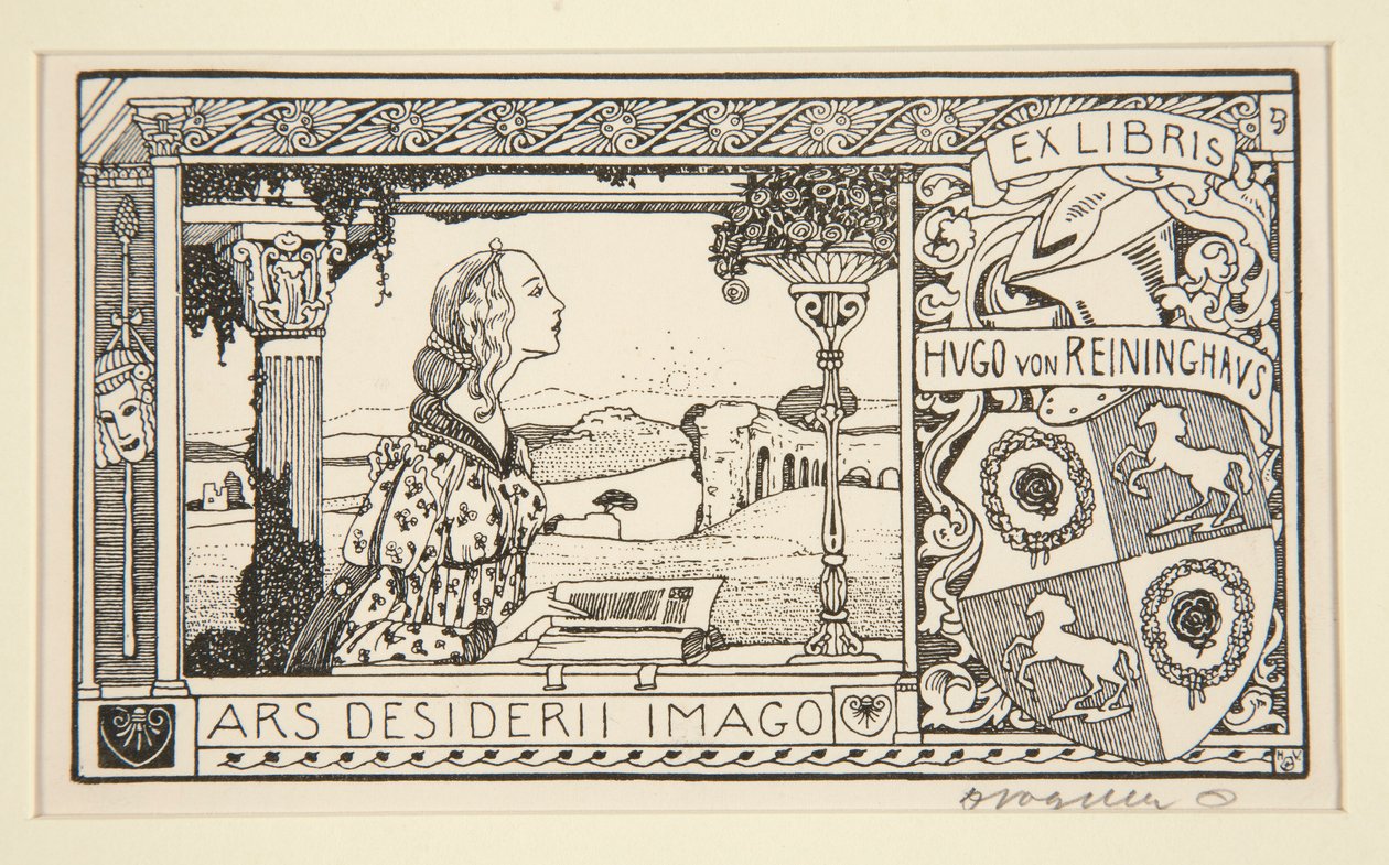 Bookplates by Heinrich Vogeler