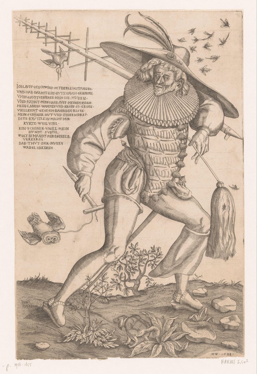 Glue trap runner by Heinrich Wirich (possibly)