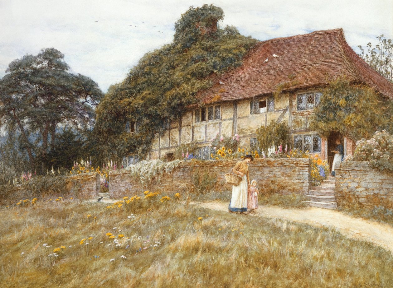 At Stedham near Midhurst by Helen Allingham
