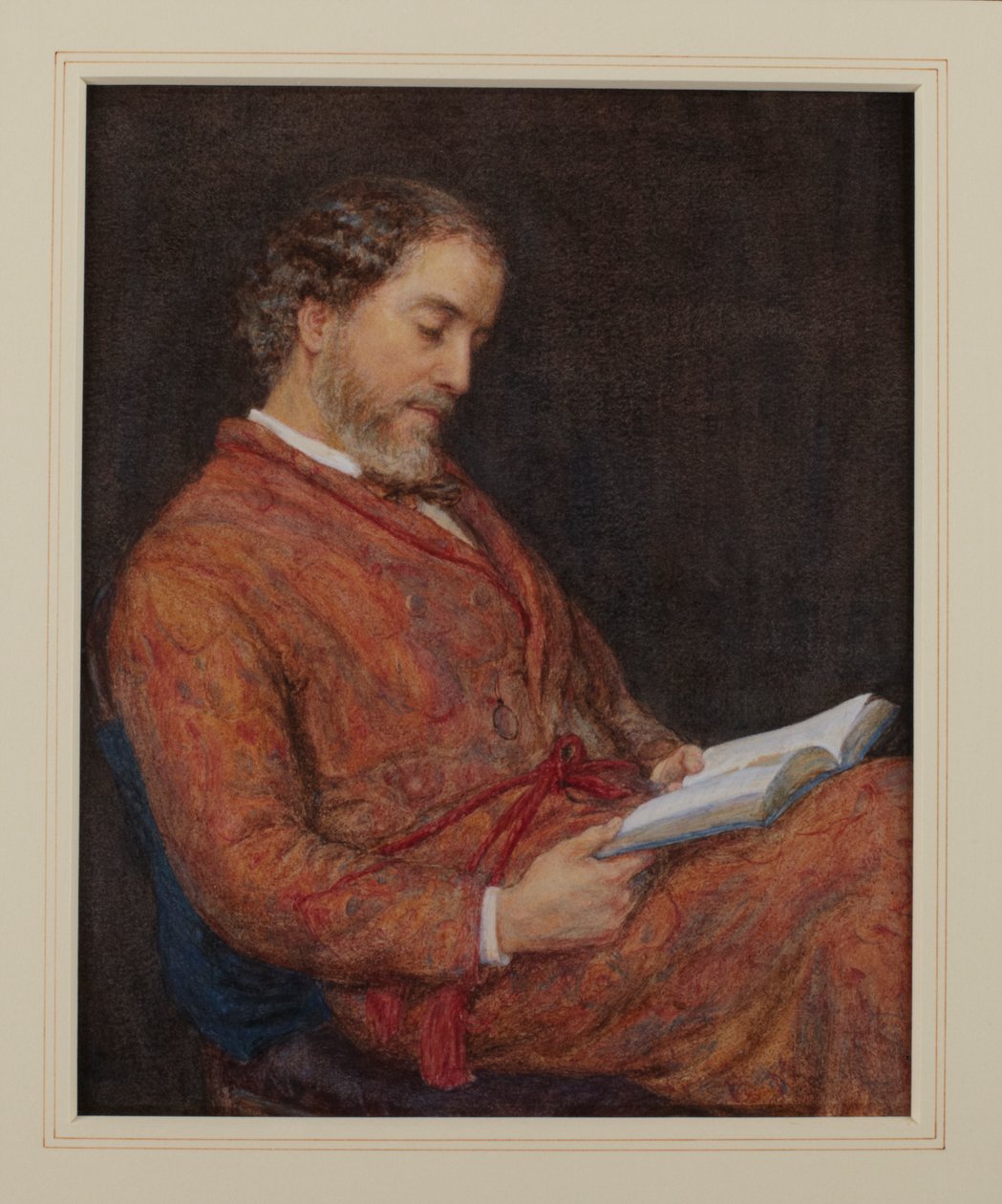 Portrait of William Allingham by Helen Allingham
