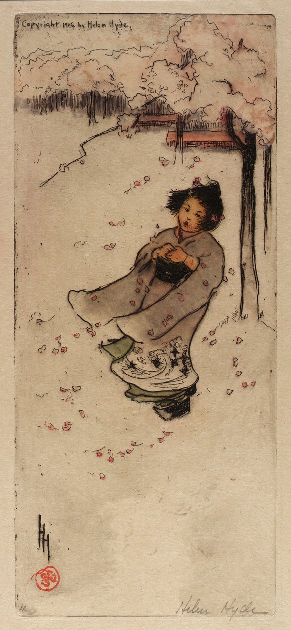 Cherry Snow by Helen Hyde