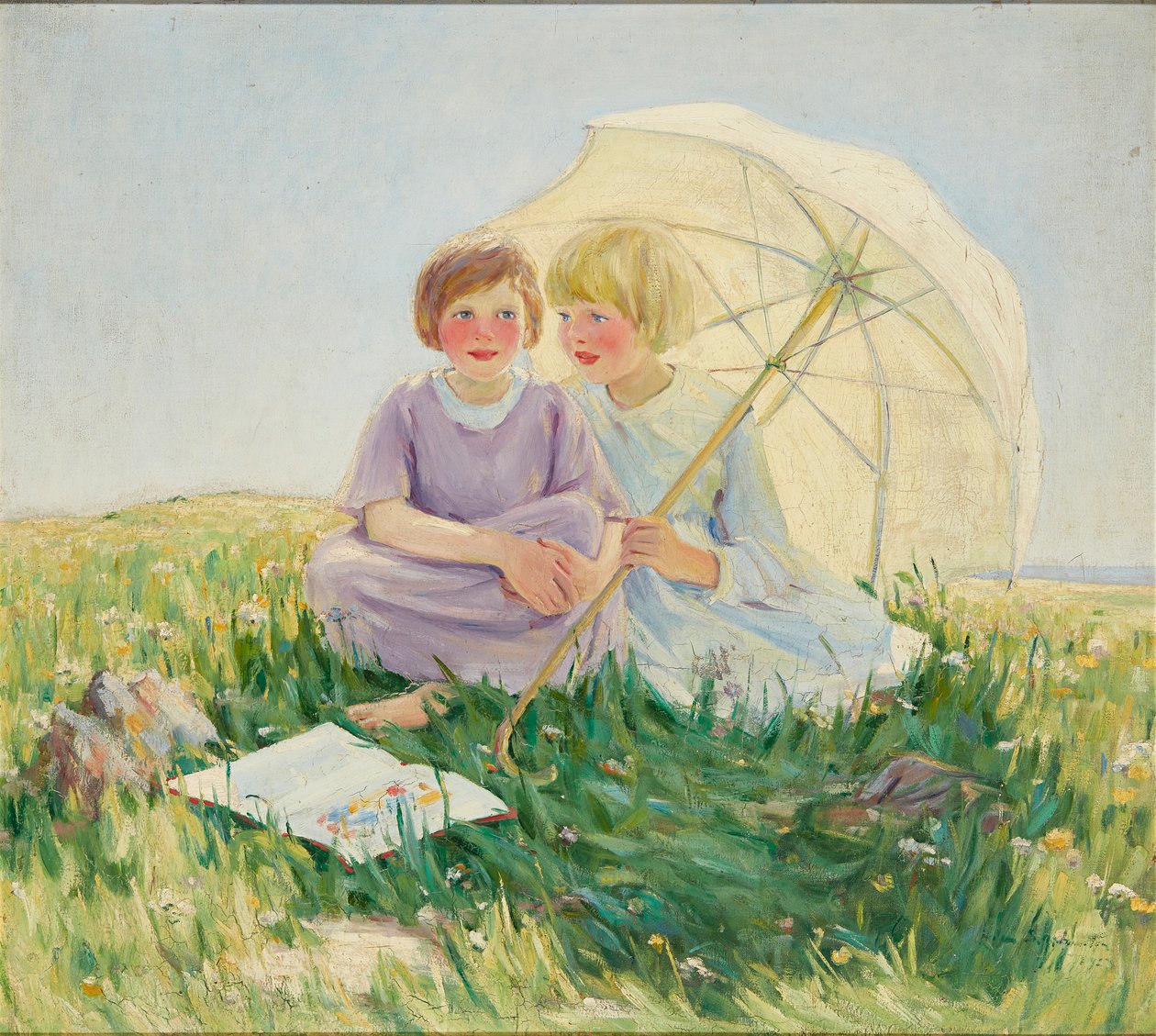 The Parasol by Helen S. Johnston