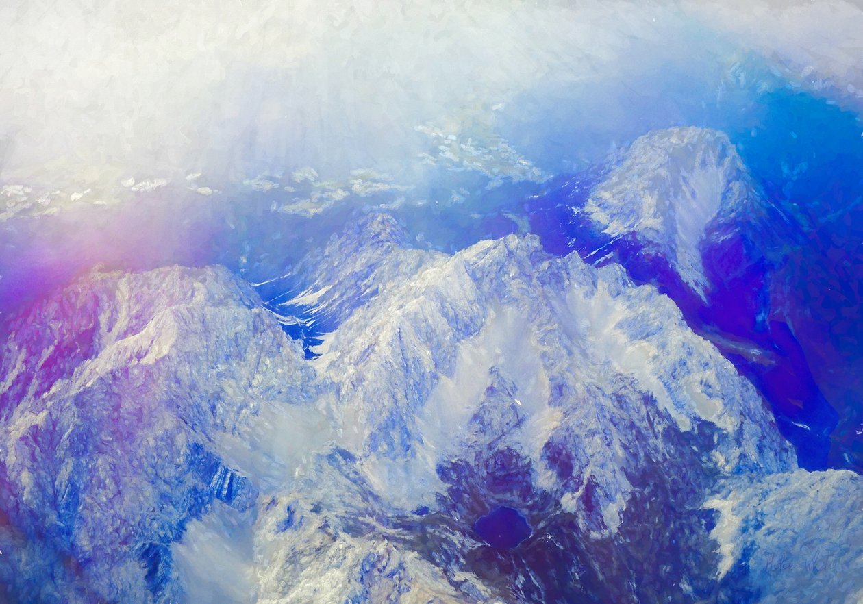Mountain Flare by Helen White
