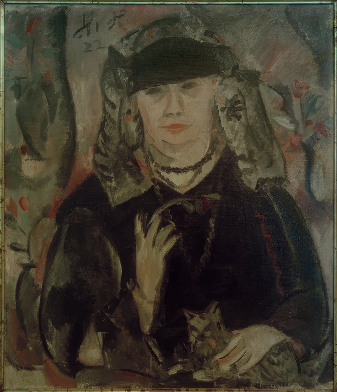 Portrait of Madame Aås by Helmut Kolle