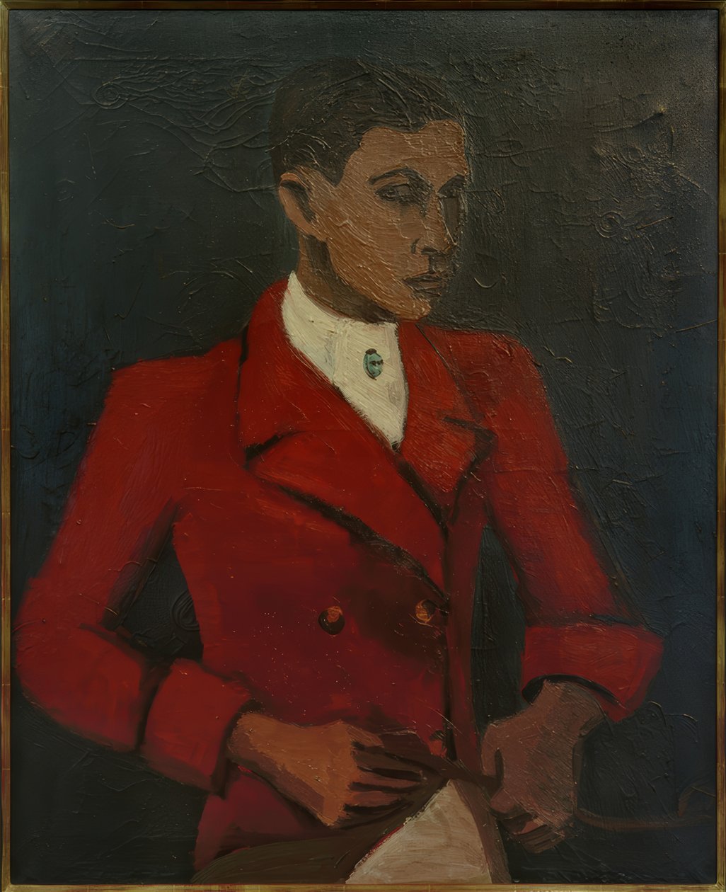 Self-Portrait in Hunting Costume I by Helmut Kolle
