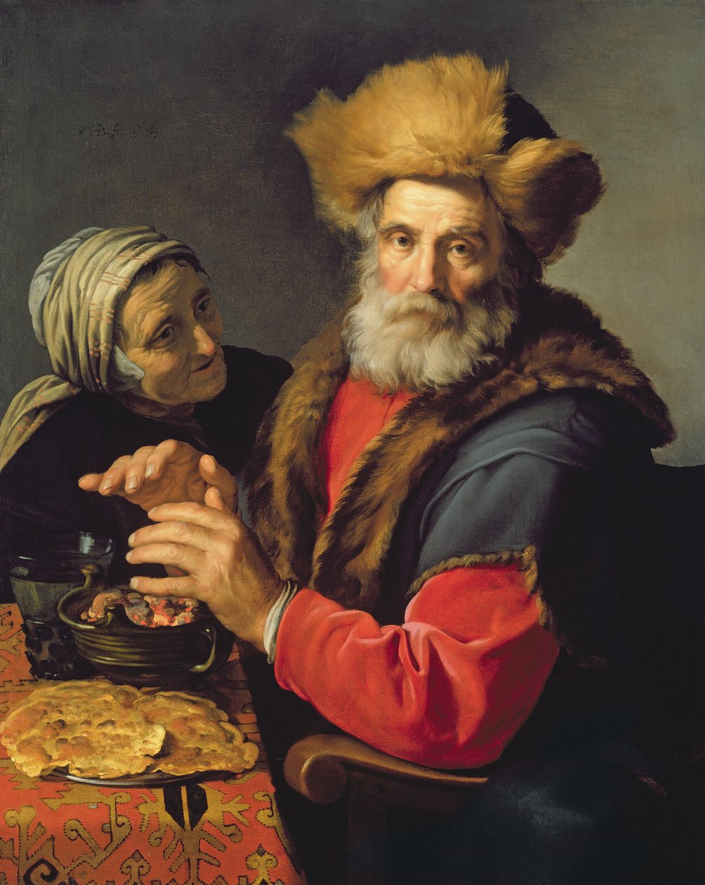 An Allegory of Winter by Hendrick Bloemaert