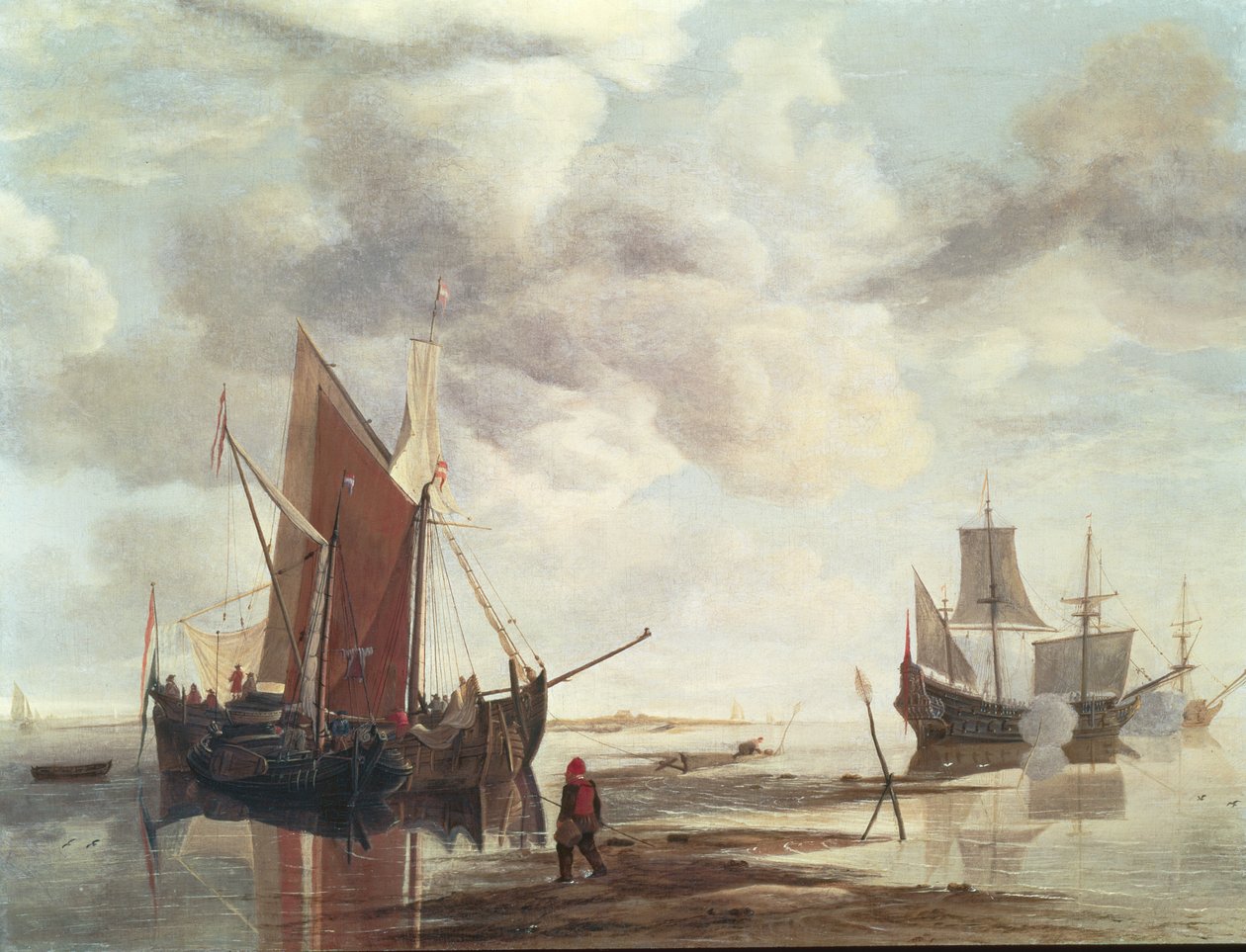 Calm Sea by Hendrick Dubbels