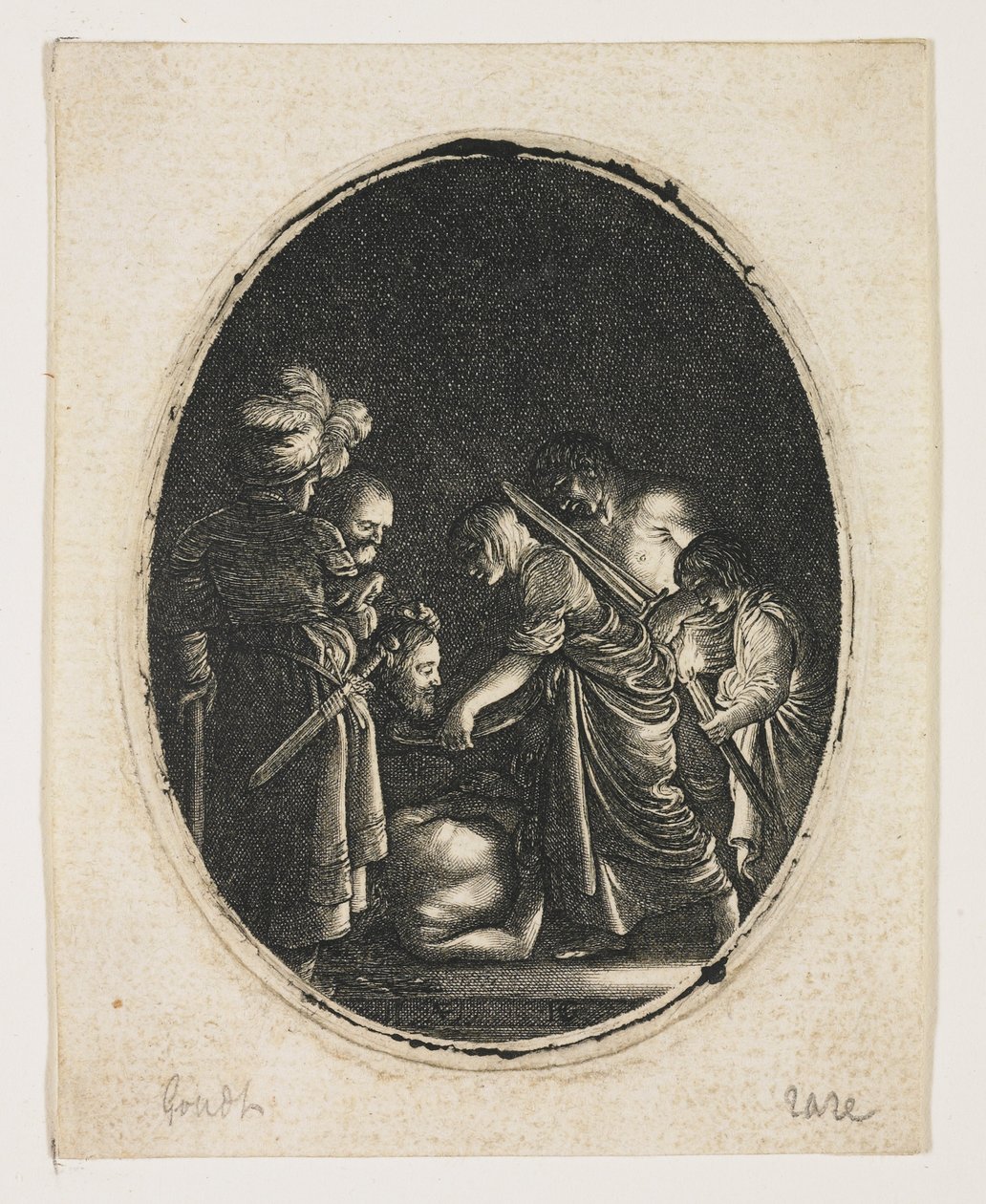 Salome with the Head of John the Baptist by Hendrik Goudt