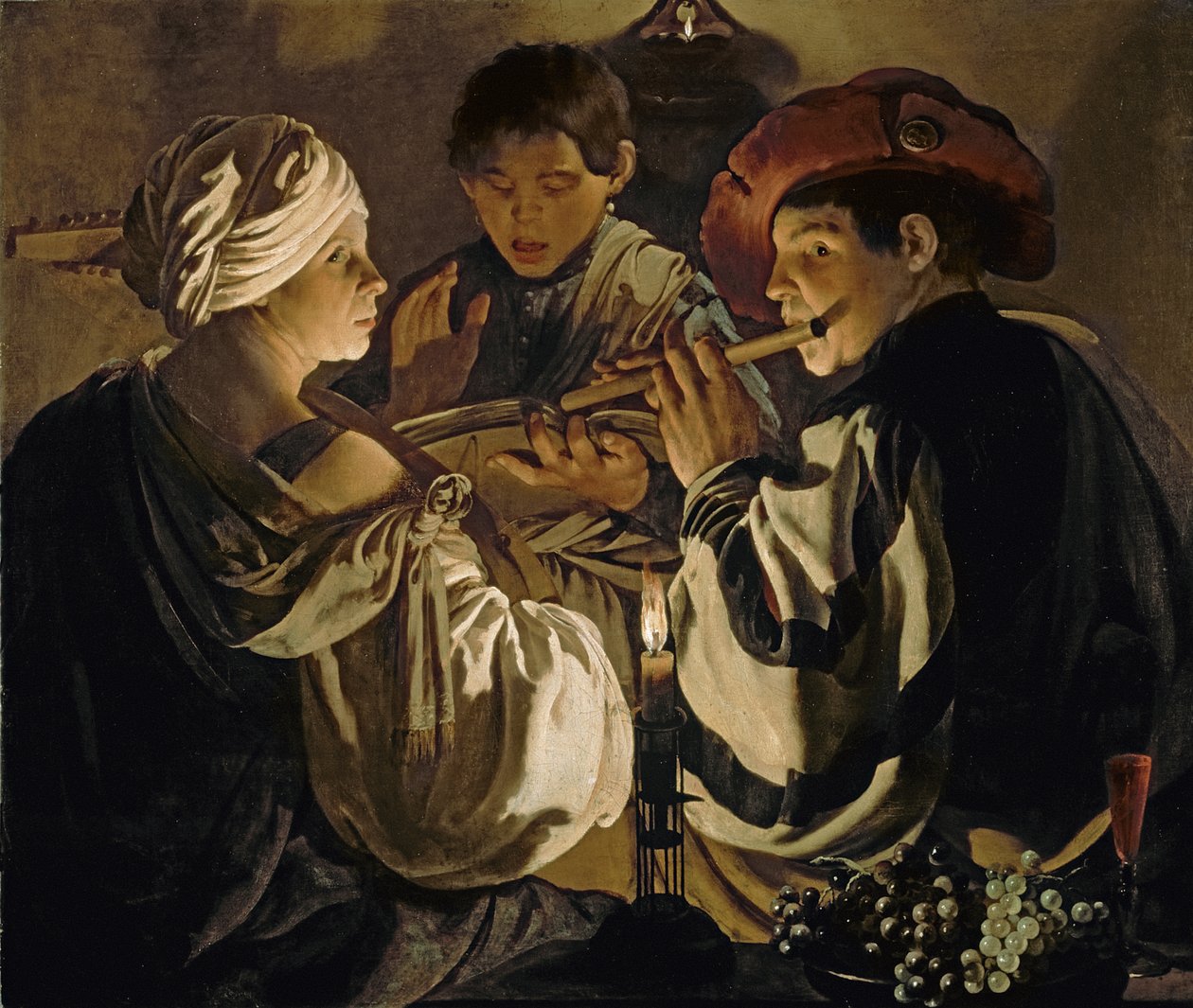 Concert, c.1626 by Hendrick ter Brugghen