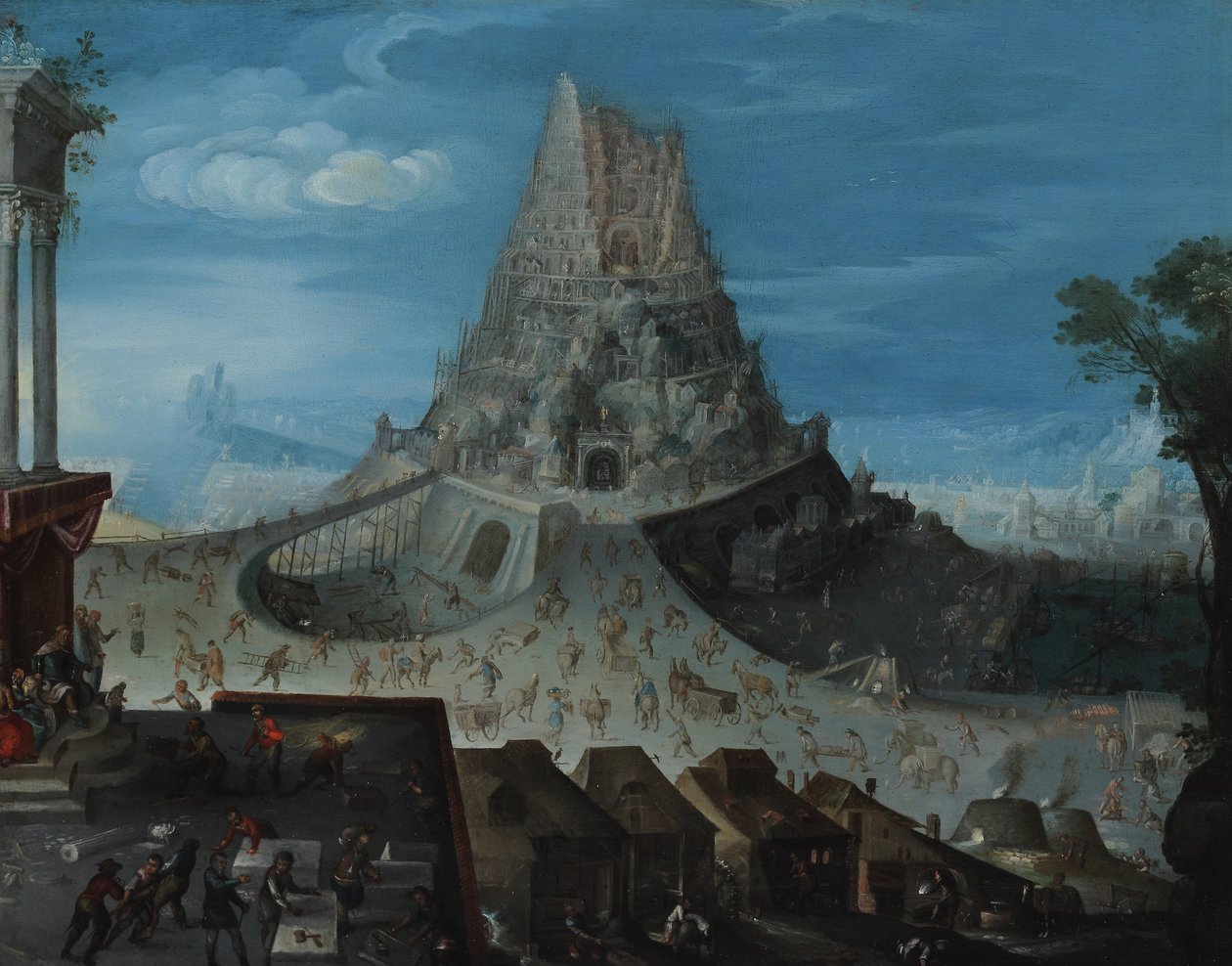 The Tower of Babel by Hendrick van Cleve