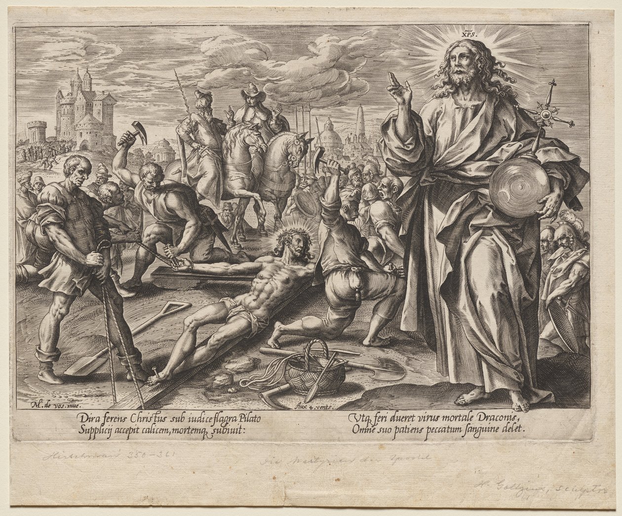 Christ by Hendrick Goltzius