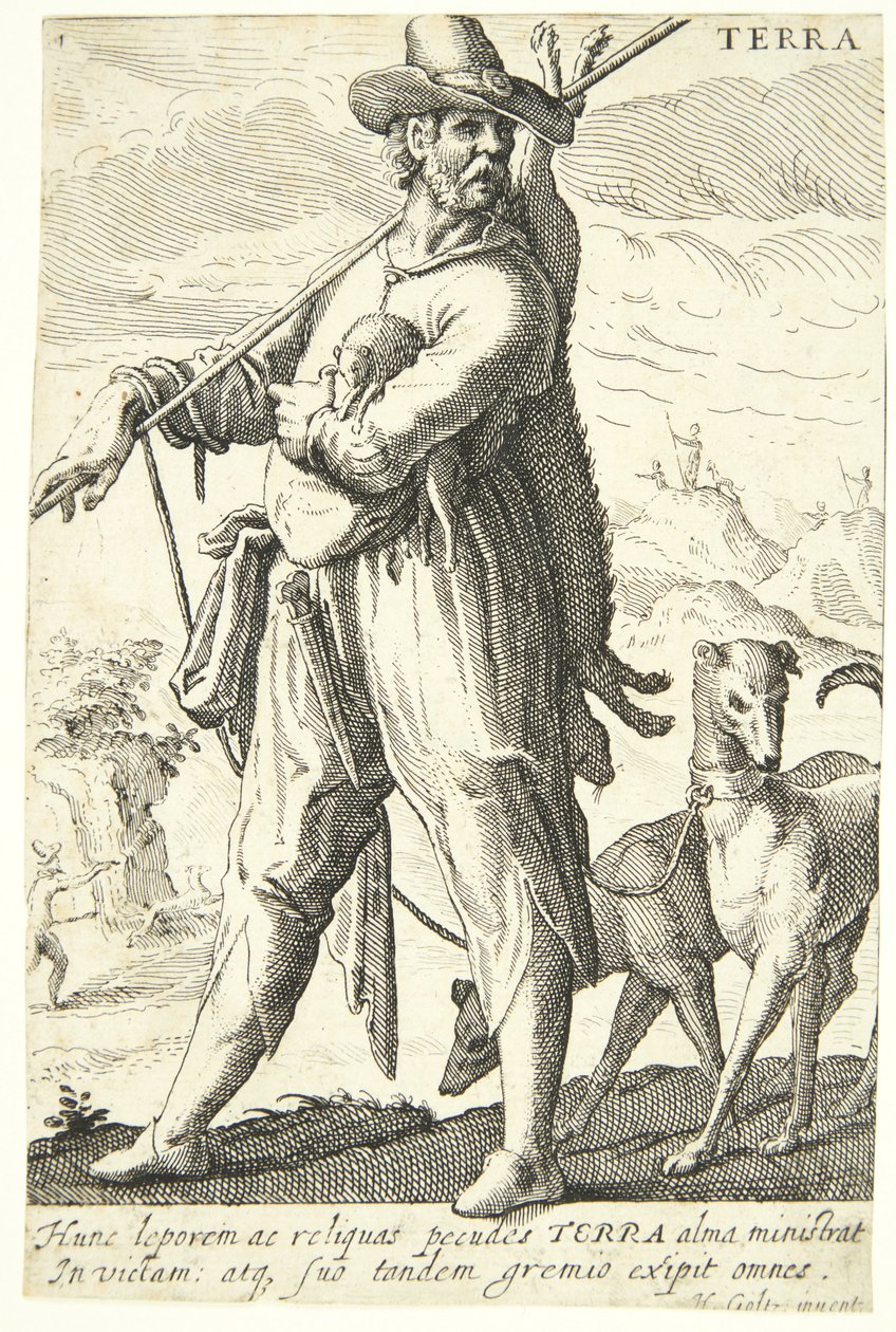 Earth by Hendrick Goltzius