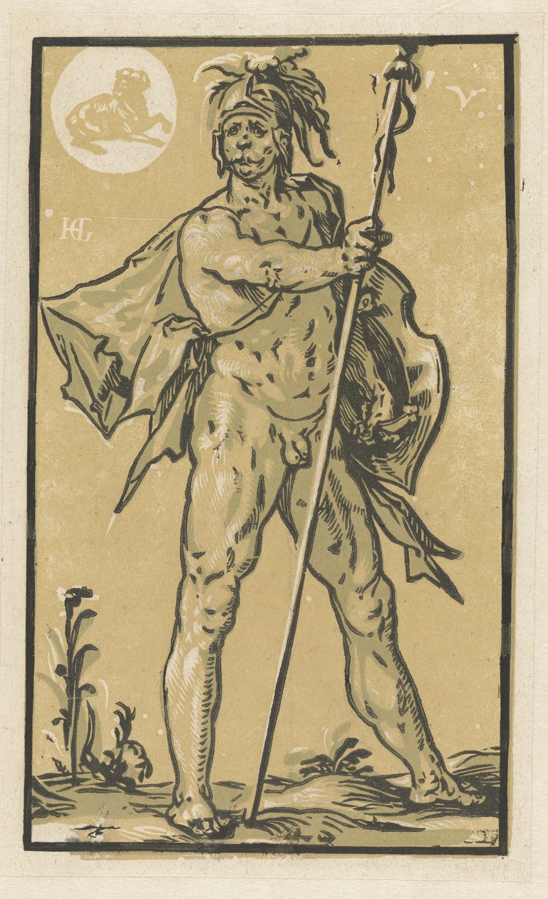 March by Hendrick Goltzius