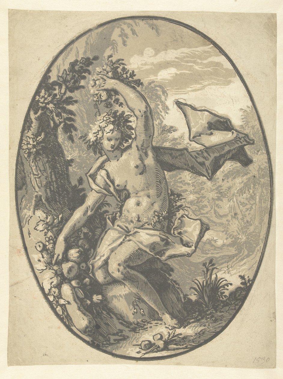 Proserpina (Gods and Goddesses series) by Hendrick Goltzius