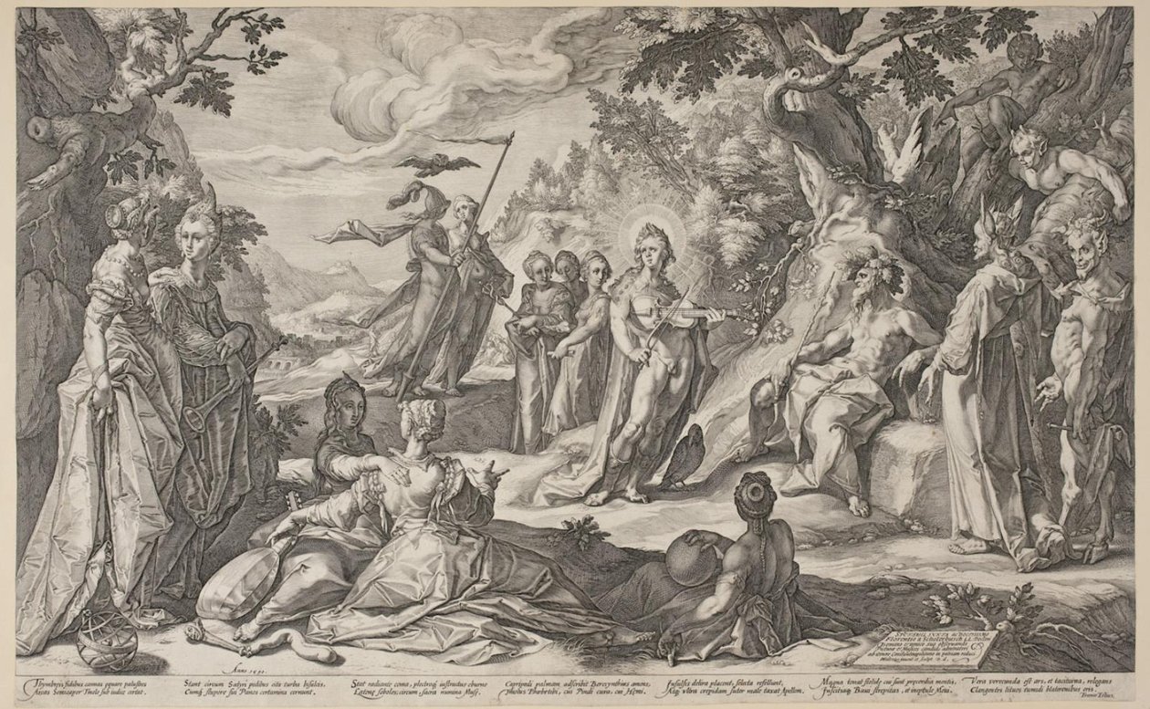 The Judgement of Midas by Hendrick Goltzius