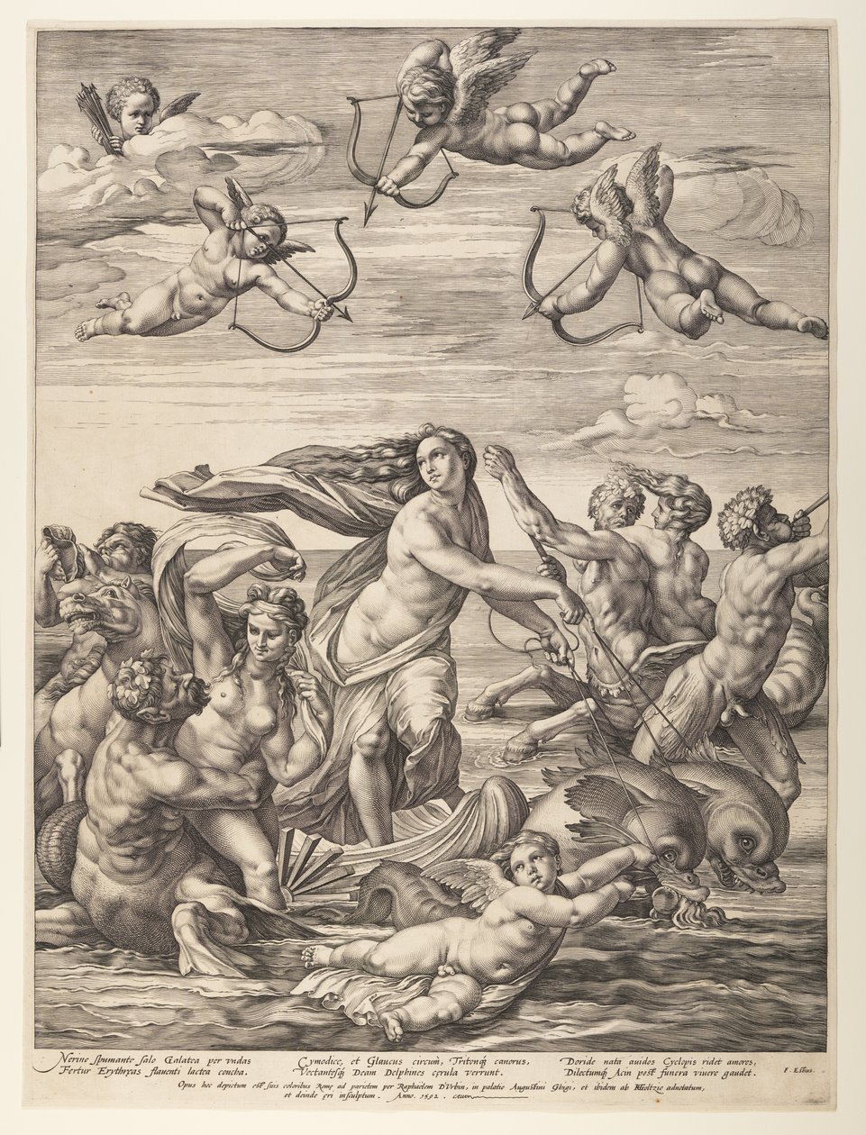 The Triumph of Galatea by Hendrick Goltzius