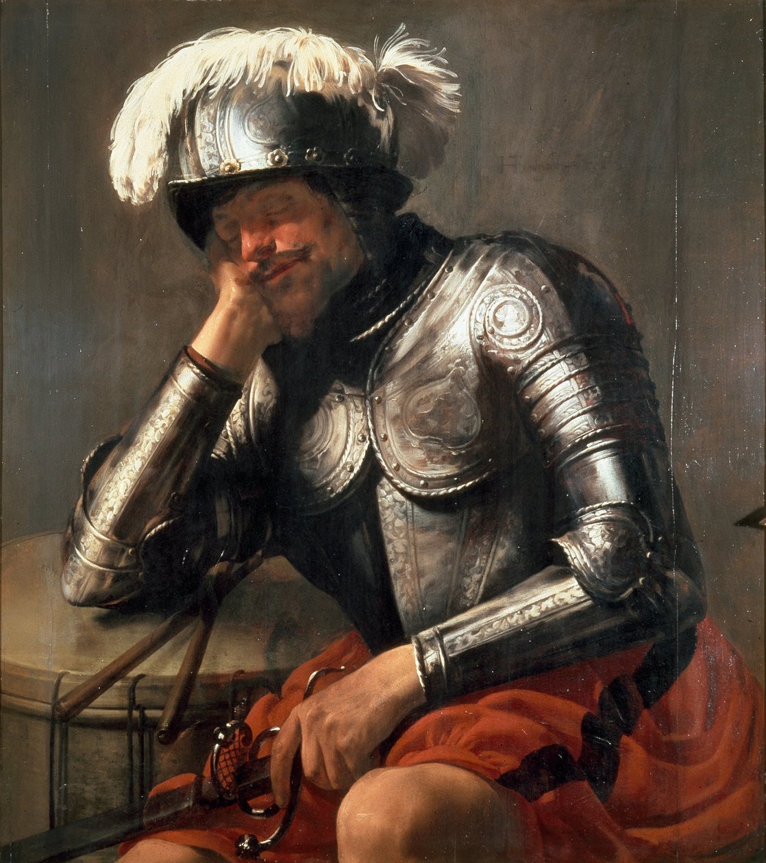 Mars Asleep by Hendrick Jansz Terbrugghen