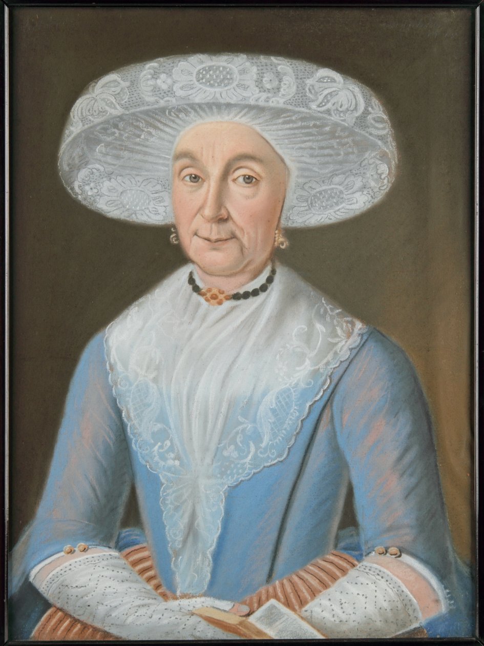 Portrait of Ytje Hayes (1712-1798) by Hendricus Johan Antonius Baur