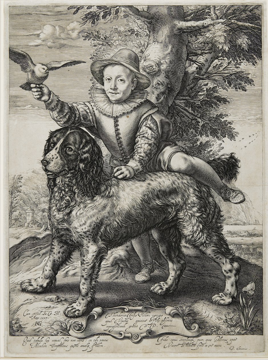 Frederik de Vries by Hendrik Goltzius