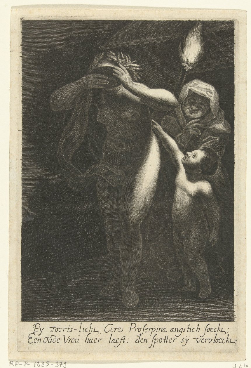 Ceres and Stellio by Hendrik Bary