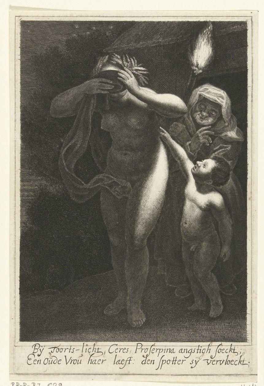 Ceres and Stellio by Hendrik Bary
