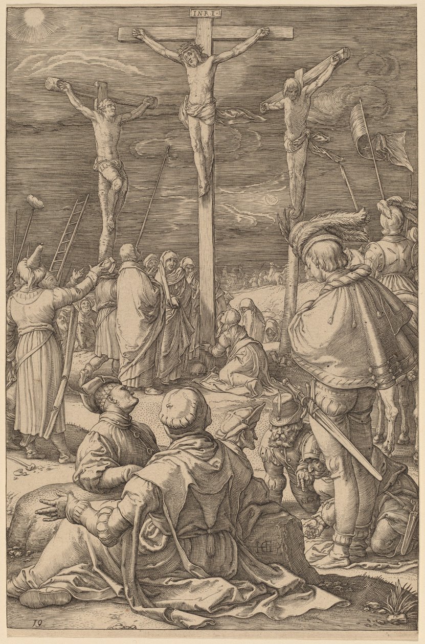 The Crucifixion by Hendrik Goltzius
