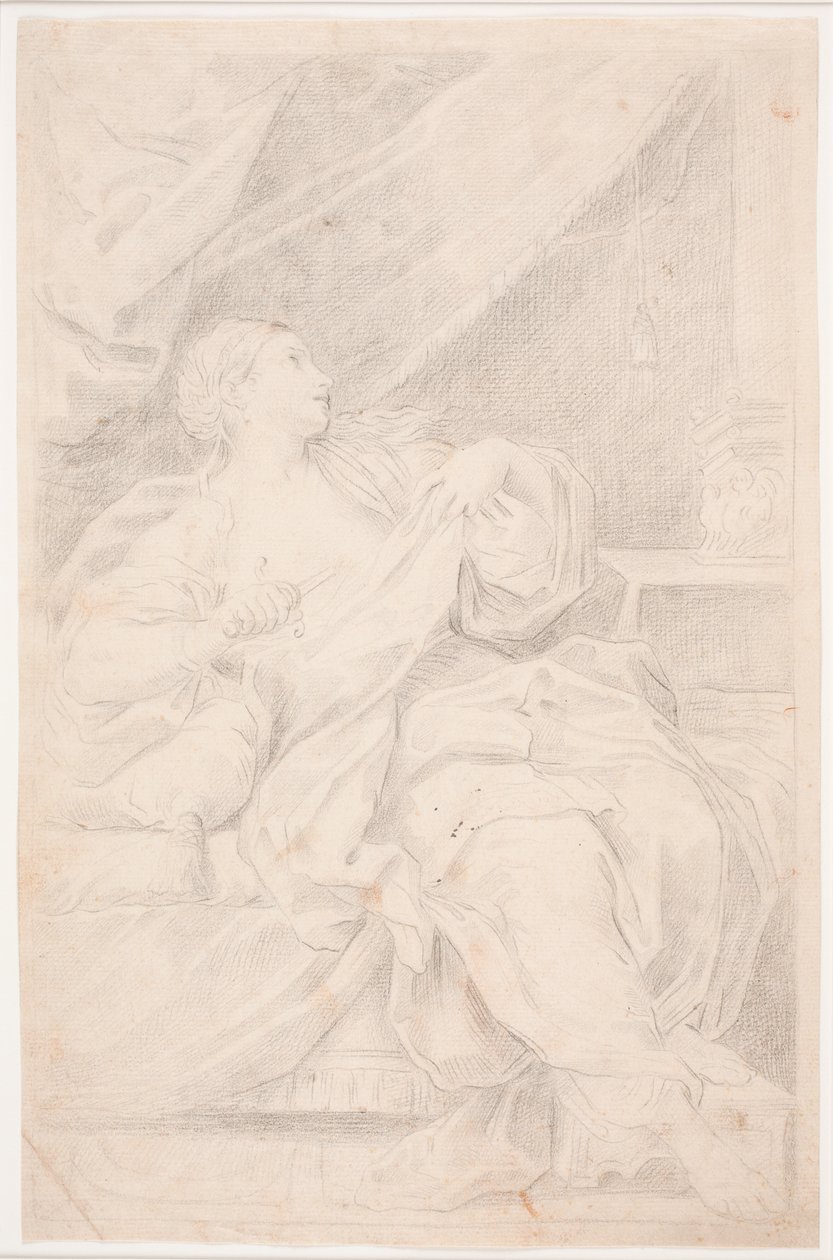 Lucretia Stabbing Herself in the Chest by Hendrik Krock