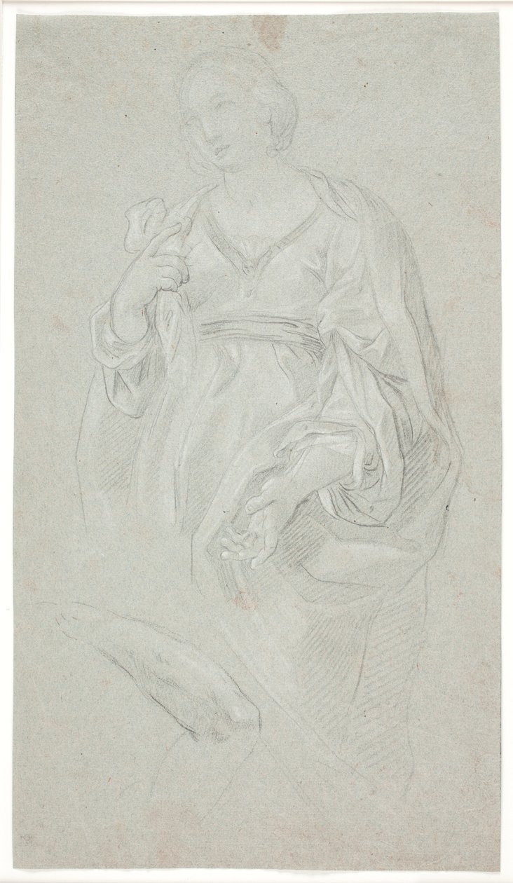 Standing Woman. Knee Piece. Study of an Arm by Hendrik Krock