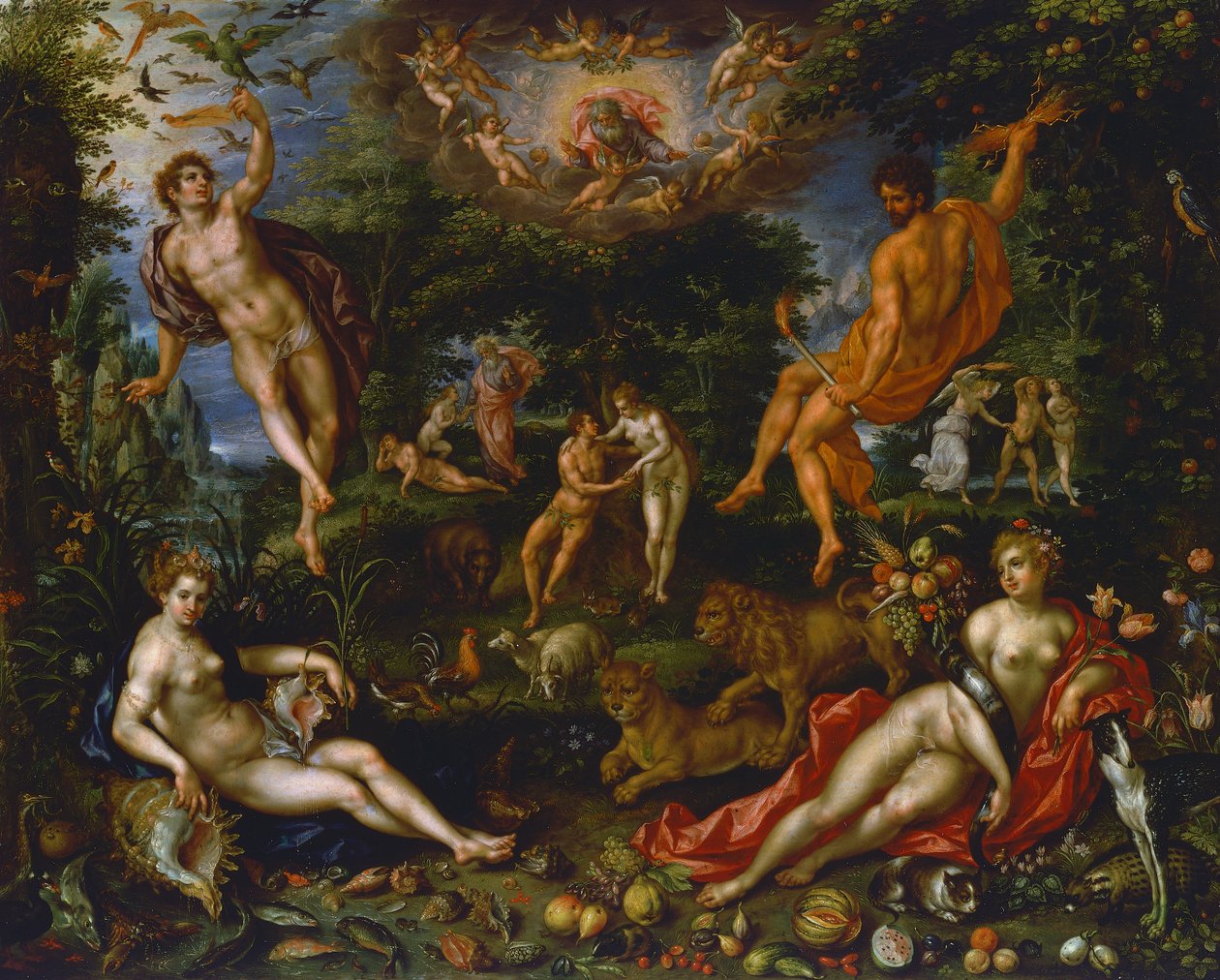 Earthly Paradise by Hendrik de Fromantiou