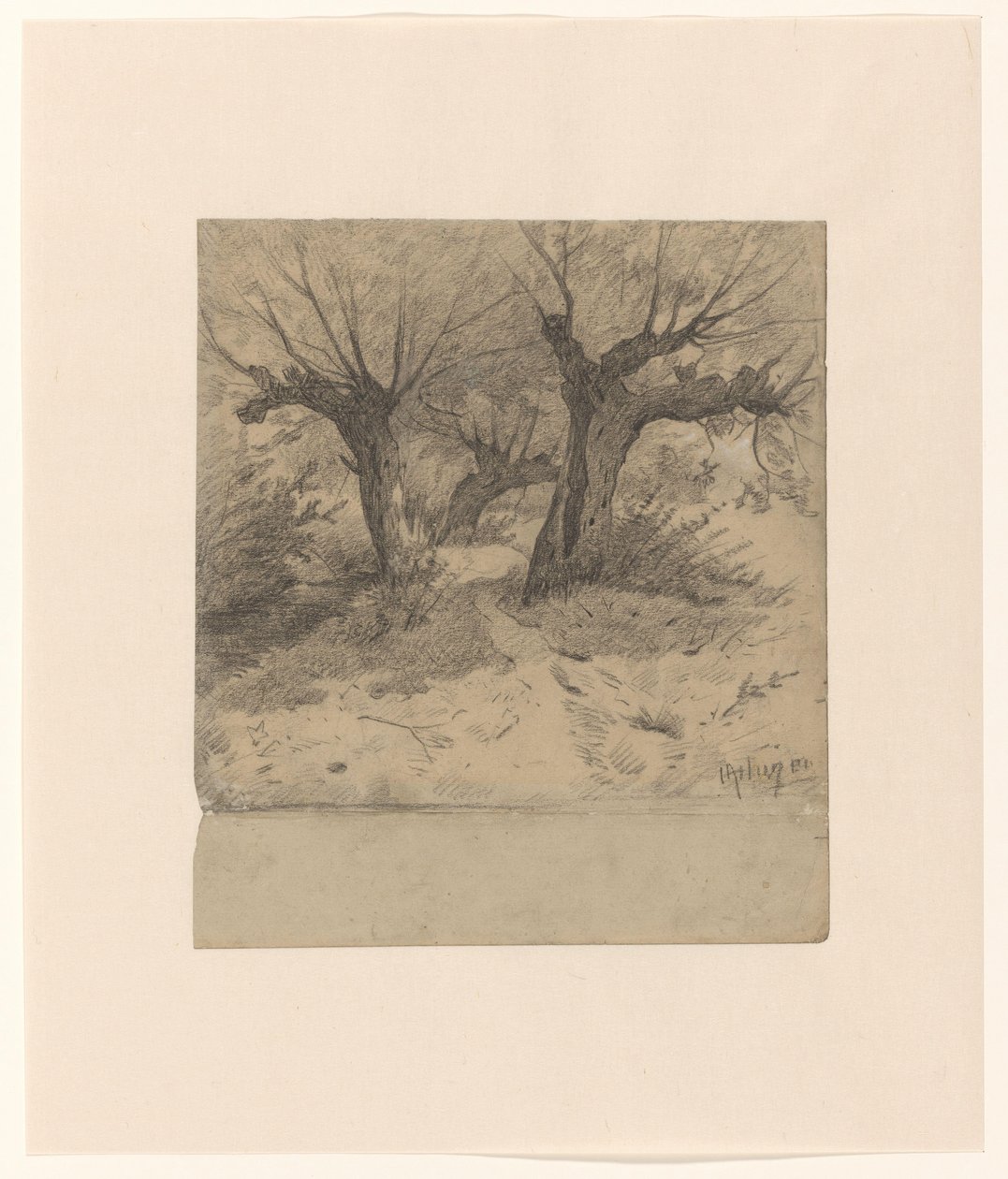 Forest View by Hendrikus Alexander van Ingen