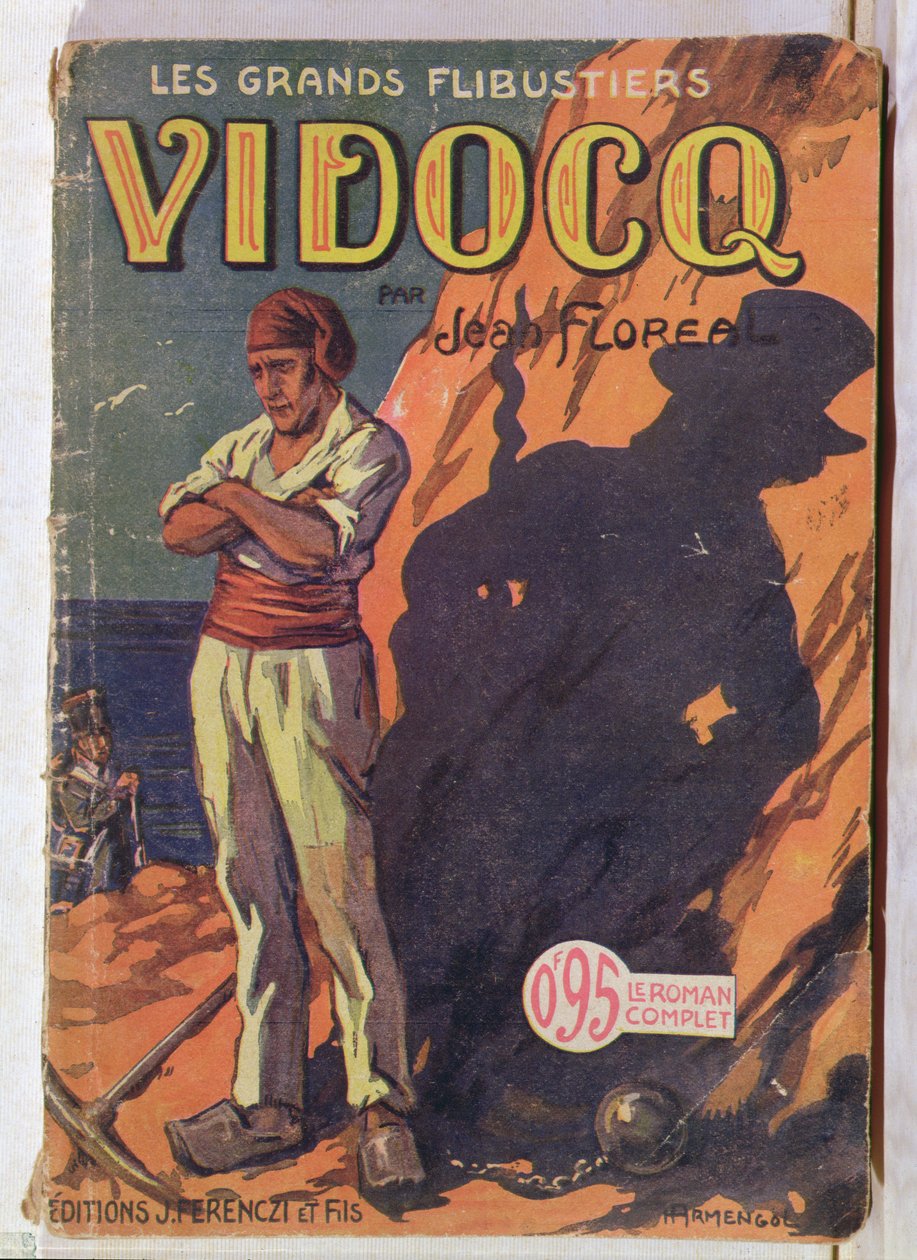 Vidocq at the penal colony, cover of the book 