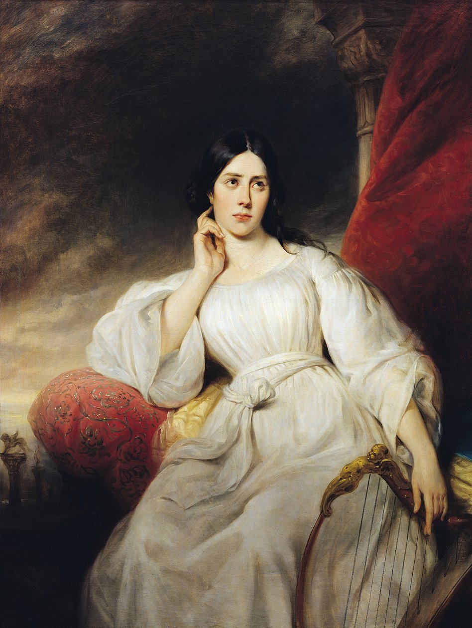 Madame Malibran in the Role of Desdemona by Henri Decaisne