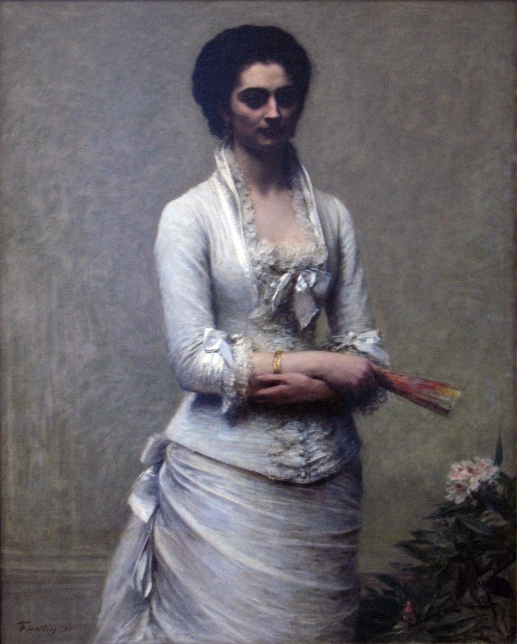 Portrait of Eva Callimachi-Catargi by Ignace Henri Jean Fantin Latour