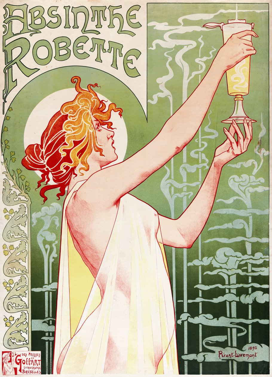 Absinthe Robette by Privat Livemont