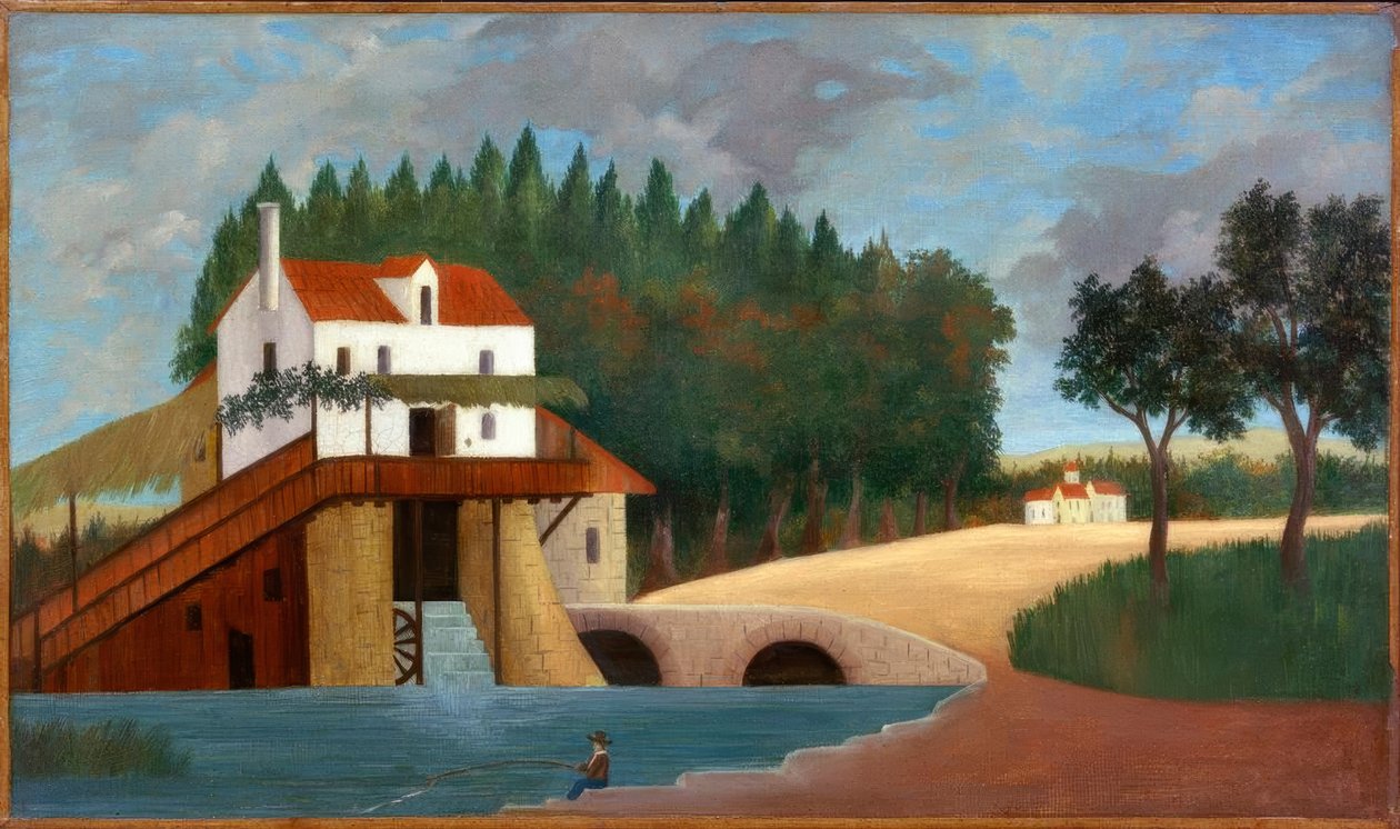 The Mill by Henri Rousseau