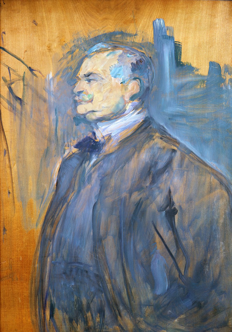 Portrait of M. Manzi by Henri de Toulouse Lautrec