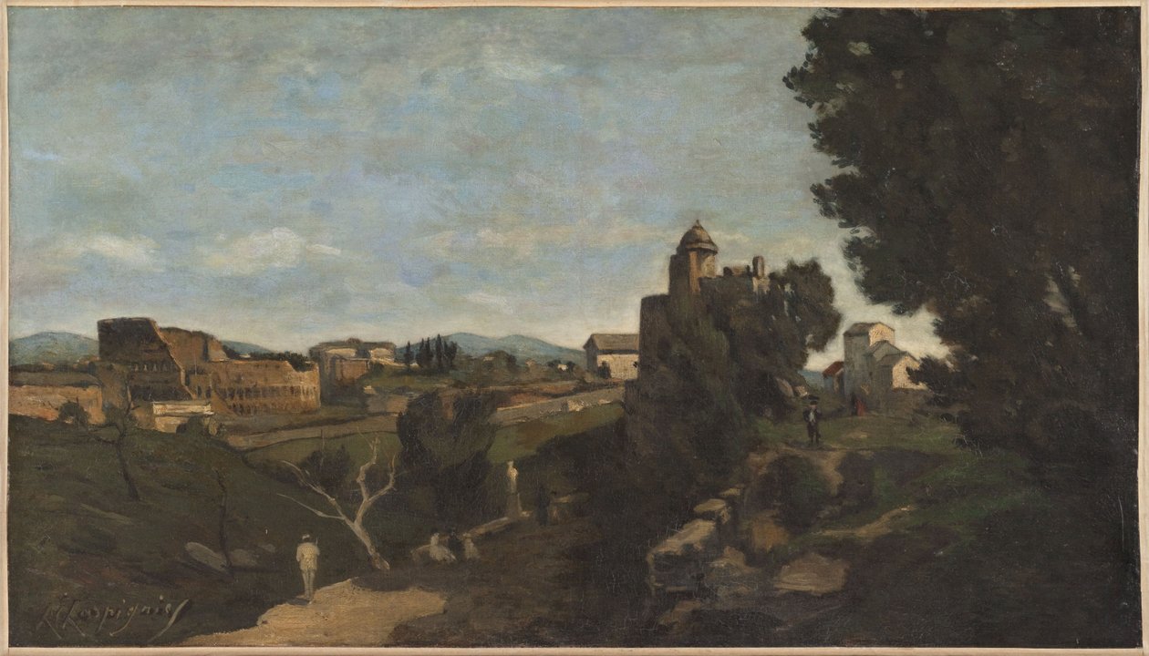 The Colosseum in Rome, ca. 1878 by Henri Joseph Harpignies