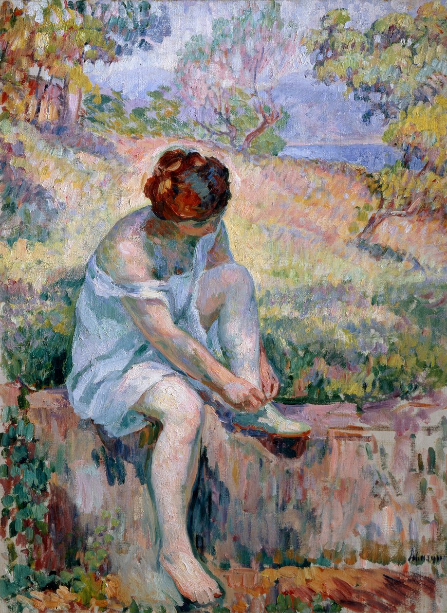 Before Bathing, 1906-1907 by Henri Lebasque